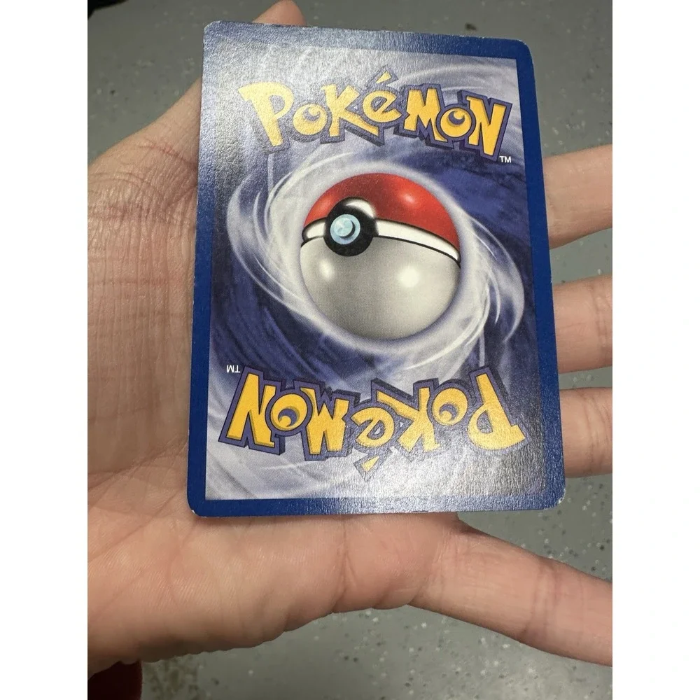 3 miscut / misprint pokemon cards ryme, super potion,‎ lampent, lp-dmg